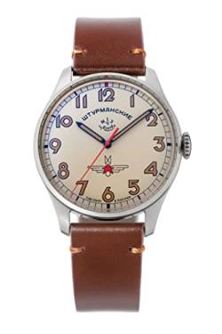 Sturmanskie Gagarin Heritage Automatic mit Lederband, 40 mm, limitierte Auflage, 2416/3905146 von Sturmanskie