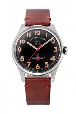 Sturmanskie Gagarin Herren Uhr analog Automatik mit Edelstahl Armband 2416/3805147B von Sturmanskie