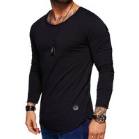 Style-Division Longsleeve SDDENTON Basic O-Neck im Oversize-Look von Style-Division