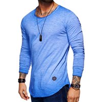 Style-Division Longsleeve SDDENTON Basic O-Neck im Oversize-Look von Style-Division