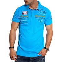 Style-Division Poloshirt SDHOUSTON Bedruckt & mit Stickereien von Style-Division