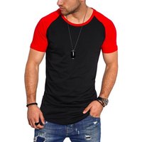 Style-Division T-Shirt SDBOISE Basic im Raglan-Stil von Style-Division