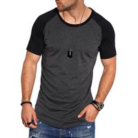 Style-Division T-Shirt SDBOISE Basic im Raglan-Stil von Style-Division