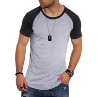 Style-Division T-Shirt SDBOISE Basic im Raglan-Stil von Style-Division