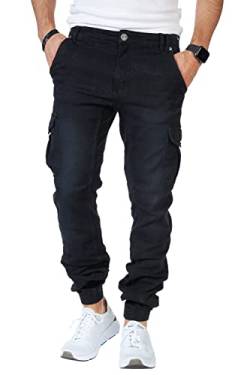 Styleko 8014 Herren Cargohose Männer Cargohose Herren Chino Hose Slim fit Cargohose Freizeithose Jeans Cargohose Destroyed Jeans… (as3, Numeric, Numeric_29, Regular, Tall, A-Black, 31, Regulär) von Styleko