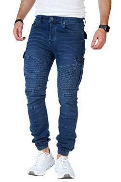 Styleko 8014 Herren Cargohose Männer Cargohose Herren Chino Hose Slim fit Cargohose Freizeithose Jeans Cargohose Destroyed Jeans… (as3, Numeric, Numeric_29, Regular, Tall, B-Dark Blue, 30, Regulär) von Styleko