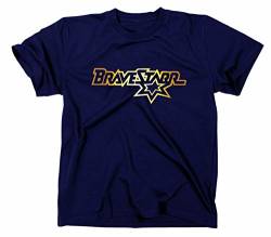 #2 Bravestarr Logo T-Shirt, XXL, Navy von Styletex23