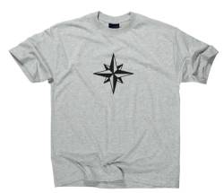 Styletex23 I Kneel to no-one T-Shirt, Star Authority Russia, L, Grau von Styletex23