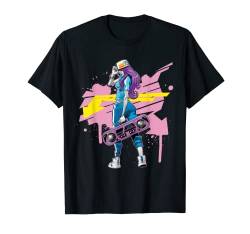 Graffiti Boombox Mädchen Hip Hop T-Shirt von Styleuniversal