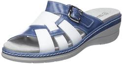 Suave Damen 700204-51 Flacher Slipper, Blau, 36 EU Weit von Suave