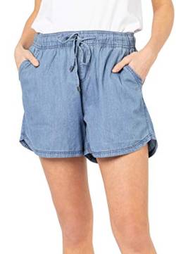 Sublevel Damen Jeans-Shorts aus leichtem Denim Middle-Blue XS von Sublevel