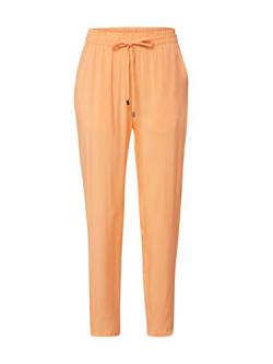 Sublevel Damen Stoff-Hose mit Bindegürtel aus Viskose orange XS von Sublevel
