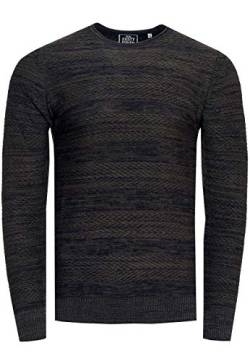 Subliminal Mode - Herren-Pullover, Rollkragen, Chic und modisch, Strick, Winter, mit Stehkragen, Chiner, Geschenkidee BX1732, 377 Grün, Small von Subliminal Mode