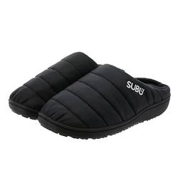 Subu Winter-Sandalen Hausschuhe PERMANENT F-LINE black, Größe:37/38 EU von Subu