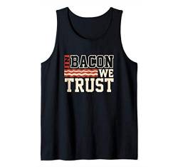 Funny in bacon we trust bacon lover Tank Top von Suburbia Fun Time Tees