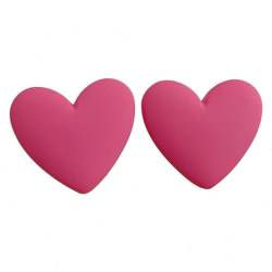 Acryl-Herz-Ohrringe, Valentinstag-Herz-Ohrringe, neue Liebes-Herz-Ohrringe für Frauen und Mädchen, Schmuckgeschenk, Bonbonfarbene Ohrringe für Freundin, Ehefrau, Mutter, Valentinstagsgeschenk von Suchkeit