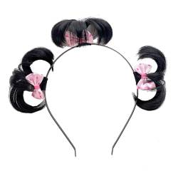 Adorkable Kopfbedeckung Abschlussball Geburtstag Haarbänder Kopfbedeckung Cartoon Sprossen Pelziges Haar Kopfbedeckung Stirnband Baby von SueaLe