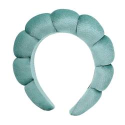 Weiches Schwamm Stirnband Für Frauen Und Mädchen Rutschfestes Gesichtswasch Stirnband Make Up Hairhoop Weiches Samt Haarband Zubehör Modisches Schwamm Stirnband Mädchen Stirnband von SueaLe