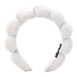 Weiches Schwamm Stirnband Für Frauen Und Mädchen Rutschfestes Gesichtswasch Stirnband Make Up Hairhoop Weiches Samt Haarband Zubehör Modisches Schwamm Stirnband Mädchen Stirnband von SueaLe