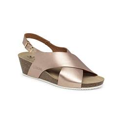 Suecos Damen ros Plattform, Rosegold, 37 EU Weit von Suecos