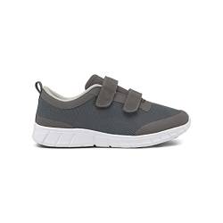 Suecos Unisex Alma Klettverschluss Sneaker, Grau/Grau, 44 EU von Suecos