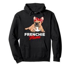 Französische Bulldogge Frauchen Frenchie Mama Geschenkidee Pullover Hoodie von Süße Französische Bulldoggen Geschenke