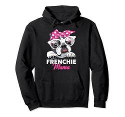 Französische Bulldogge Mama Frauchen Frenchie Geschenkidee Pullover Hoodie von Süße Französische Bulldoggen Geschenke