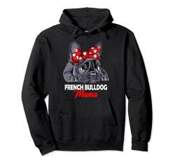 Französische Bulldogge Mama Frenchie Frauchen Geschenkidee Pullover Hoodie von Süße Französische Bulldoggen Geschenke