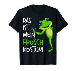 Frosch Kostüm Frösche Kinder Mädchen Jungen Damen T-Shirt von Süße Frosch Liebhaber Geschenke