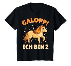 Kinder 2. Geburtstag Pferd 2. Jahre Mädchen Ich Bin 2 Süßes Pferde T-Shirt von Süße Geschenke Zum Geburtstag Für Mädchen & Junge