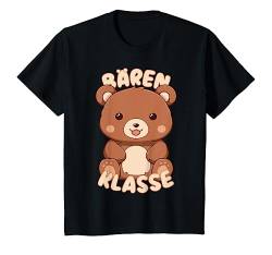 Kinder Niedlicher Bär für Grundschule Bärenklasse, Klassentier T-Shirt von Süße Klassenshirts mit Maskottchen, Grundschule