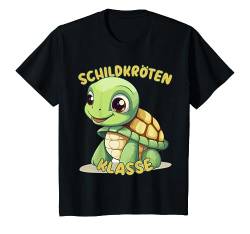 Kinder Schildkröte für Grundschule Schildkrötenklasse, Klassentier T-Shirt von Süße Klassenshirts mit Maskottchen, Grundschule