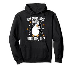 Ich mag halt Pinguine Kinder Damen Herren Penguin Pullover Hoodie von Süße Pinguin Liebhaber Geschenke