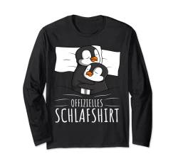 Offizieller Pinguin Pyjama Pinguin Langarmshirt von Süße Pinguin Liebhaber Geschenke