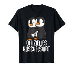 Offizielles Kuschelshirt Pinguin Kinder Damen Herren Penguin T-Shirt von Süße Pinguin Liebhaber Geschenke