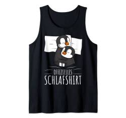 Offizielles Schlafshirt Pinguin Schlafanzug Penguin Tank Top von Süße Pinguin Liebhaber Geschenke