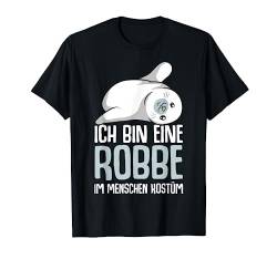 Robbe Seehund Seelöwe Robben Mädchen Jungen Kinder T-Shirt von Süße Robbe Geschenkideen