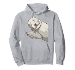 Robbe Seelöwe Seehund Robben Kinder Mädchen Jungen Damen Pullover Hoodie von Süße Robbe Geschenkideen