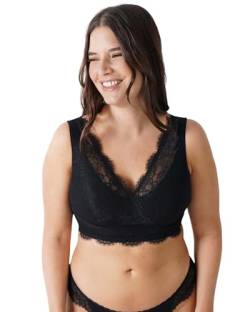 SugarShape Bralette Emilia Bralette leicht wattiert Spitzen-BH, bügelloser BH von SugarShape