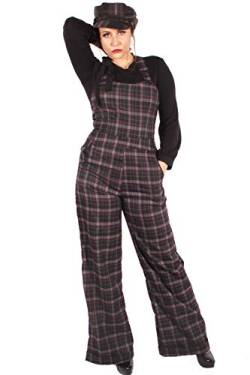 SugarShock Damen Tartan Latzhose 148283567 von SugarShock