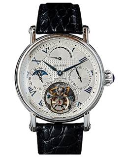 SE8007SW Seakors Tourbillon Seagull ST8007 Uhrwerk Saphirglas Herren-Armbanduhr 1963 von Sugess