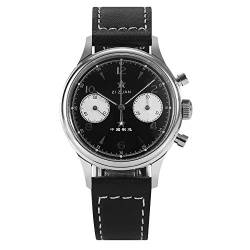 Seagull ST1901 Panda Reverse Chronograph Saphir, Display, 2 Riemen 1963 BNIB von Sugess