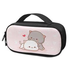 Suhoaziia Cute Cats Insulinkühler-Reisetasche mit Griff und Taschen für Insulinstifte und Diabetiker, medizinischer Organizer für Diabetes und anderes Diabetikerzubehör von Suhoaziia
