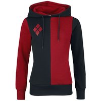 Suicide Squad - DC Comics Kapuzenpullover - Harley Quinn - S bis XXL - für Damen - Größe XXL - rot/schwarz  - EMP exklusives Merchandise! von Suicide Squad