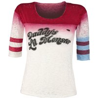 Suicide Squad - DC Comics Langarmshirt - Harley Quinn - Daddy's Little Monster - XS bis XXL - für Damen - Größe XXL - multicolor  - EMP exklusives von Suicide Squad