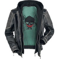 Suicide Squad - DC Comics Lederjacke - The Joker - S bis 3XL - für Männer - Größe XXL - schwarz  - EMP exklusives Merchandise! von Suicide Squad