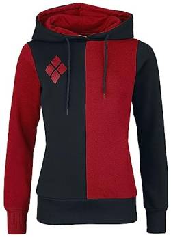 Suicide Squad Harley Quinn Frauen Kapuzenpullover rot/schwarz M von Suicide Squad