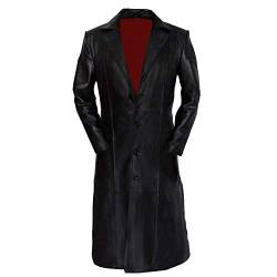 Herren Wesley Snipes Blade Echtleder Cosplay Kostüme Langer Mantel für Herren, Aus Echtleder, L von Suiting Style