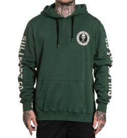 Sullen Men's BOH Long Sleeve Pullover Hoodie Sycamore Green M von Sullen