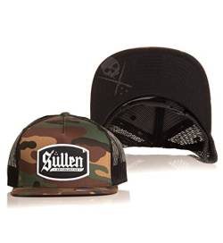 Sullen Men's Contour Trucker Camo/Black Snapback Hat von Sullen